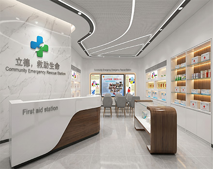 雪中急救小站概念店设计